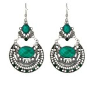 Womens Bohemian Waterdrop Earrings